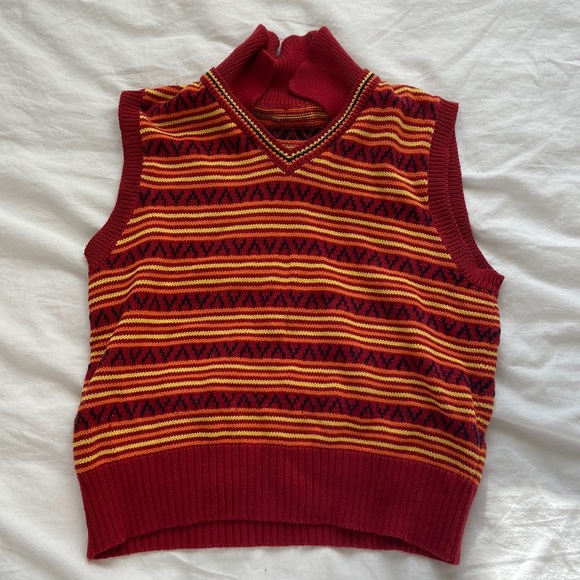 grandpa sweater vest 🍁🧸 - Picture 1 of 3